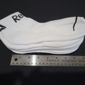3 pr Reebok ankle socks